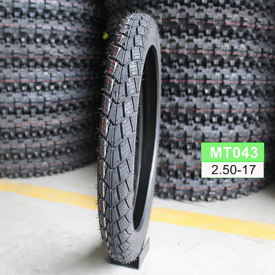 6PR/8PR Pneus sem tubos para motocicletas 250x17 250 17 250-17 com 35% a 55% de teor de borracha