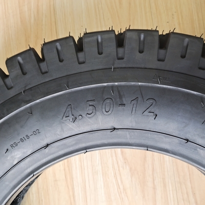 Super 4.50-12 Pneus sem tubo para motocicletas com OEM aceitável