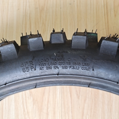Material de nylon de borracha natural de aço de 17&quot; 18&quot; 19&quot; 21&quot; polegadas pneu de motocicleta para motocross