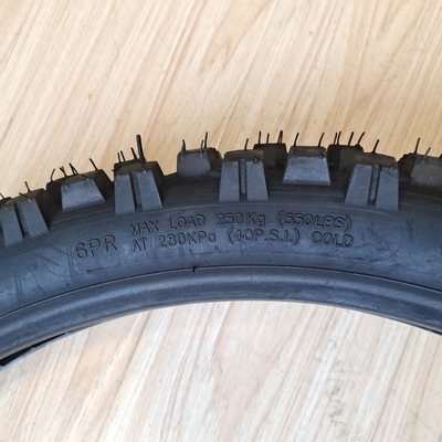 6pr/8pr Grande aderência 3.00-21 Moto Cross Pneus traseiros TL Pneus de motocicleta com OEM aceitável