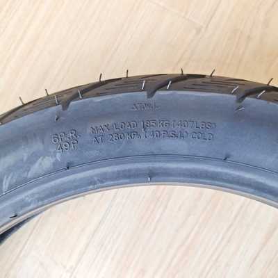 OEM Aceitável Natureza Borracha Aço Nylon 90/80-14 908014 9080-14 TL Pneus Motocicleta