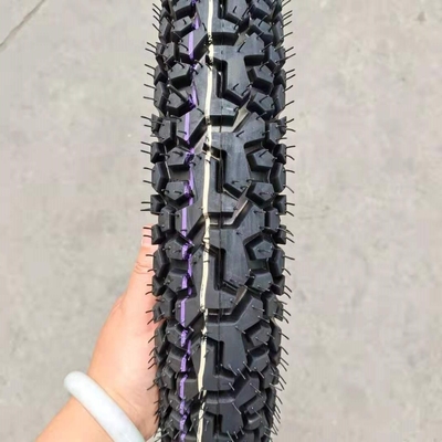 2.75-14 Pneus de motocicletas com 35% a 55% de teor de borracha e carcaça de pneus fabricados