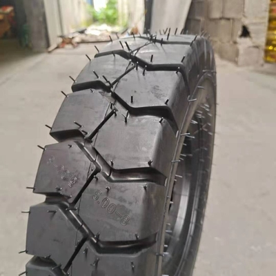 5.00-8 Pneus de motocicleta com matéria-prima Natural de aço de borracha Nylon