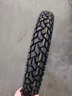 Deep Pattern Design 17 polegadas pneu de motocicleta com e 6 PR Ply Rating