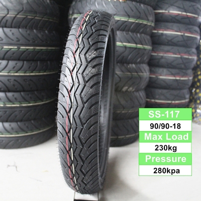 Carregamento no porto de Qingdao 90/90/18 pneus de motocicleta vintage Innova com taxa de dobragem 6PR/8PR