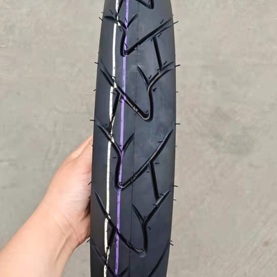 2.75-18 Pneus para motocicletas com alta taxa de borracha natural e entrega no porto de Qingdao