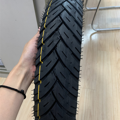 Pneus de motocicleta de borracha superprofissional 90/90-17 para fins de reparação/reemplaço