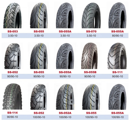 Resistência à tração 10.5 Pneus de moto 110/90 16 para promoção do mercado africano