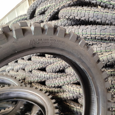 120/80-18 Pneus de motocicleta com 35% a 45% de teor de borracha e TL 6,5 kg