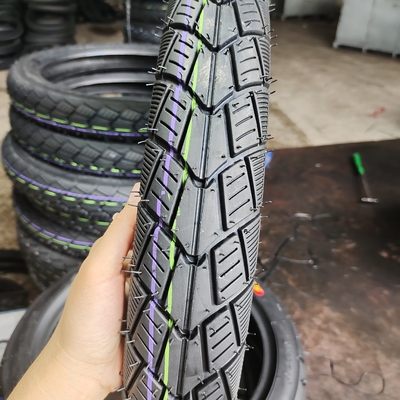 Pneus sem tubos para motocicletas Tubo 17/2.75 2.75-17 275 17 Teor de borracha 35%-45% Pneus de padrão