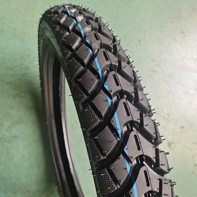 Alta resistência à tração 3.00-18 Pneus e tubos de motocicletas de rua de corrida Design de padrão profundo