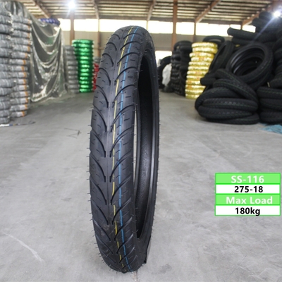 Pneus para motocicletas 3.00-18 3.00-17 2.75-17 2.75-18 com 30%-45% de teor de borracha