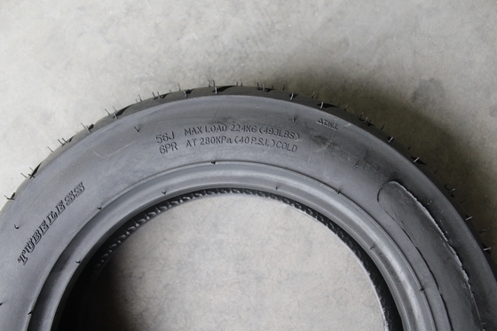 90/90-10 90/100-10 100/90-10 110/90-10 Pneus sem tubo para scooters com capacidade de carga de 224 kg