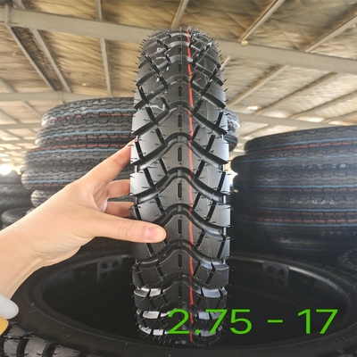 Produzidos pneus de moto 2.75-17 para ótimo desempenho e longa vida útil de 20000 KM