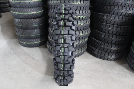 s 4.10-18 Pneus sem tubos para motocicletas fora de estrada 6PR/8PR Taxa de flexibilidade 13000PCS Carga QTY/40'HQ