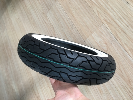 Porto de Qingdao Carregamento 350-10 pneu de scooter elétrico para motocicleta pneu sem tubo 10 polegadas