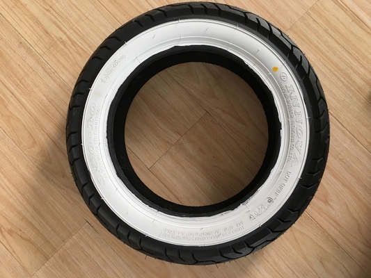 Porto de Qingdao Carregamento 350-10 pneu de scooter elétrico para motocicleta pneu sem tubo 10 polegadas