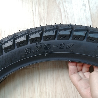 Pneus de motocicleta de longa duração 2.75-17 com 20000 KM de vida útil e carcaça de pneu durável