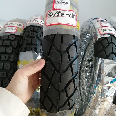 Tempo de entrega Dentro de 25 dias 90/90-18 Pneus de motocicleta com 35%-55% de teor de borracha