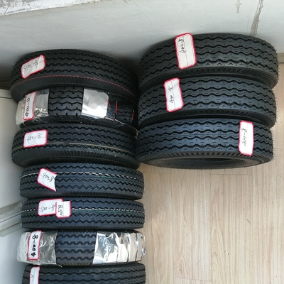 Pneus de tubos de motocicleta de duas rodas MRF 4.00-8 Suporte de personalização e 6 PR Ply Rating