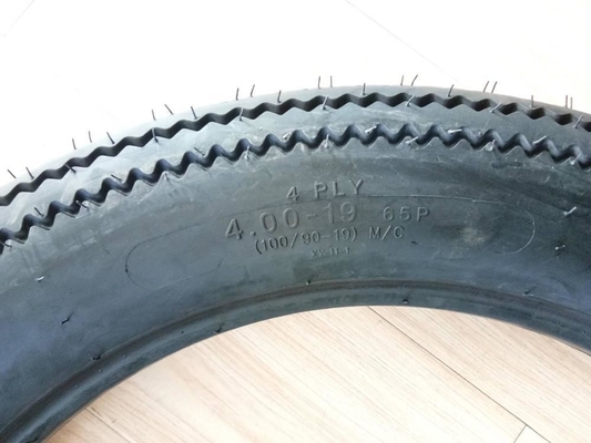 Projeto de padrão profundo Tubos internos de pneus de motocicletas 4.50-18 4.00-19 para fácil instalação