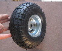Rodas de carrinhos de jardim pneumáticos pretos 3.50-8 4.00-8 para um movimento suave e fácil