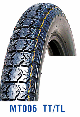 Pneus de motocicleta de borracha maciça de 16 polegadas e tubo interno com classificação de camada 4PR/6PR/8PR