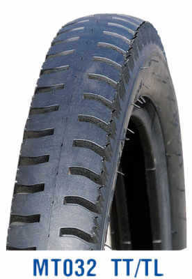 Pneus de motocicleta de borracha maciça de 16 polegadas e tubo interno com classificação de camada 4PR/6PR/8PR