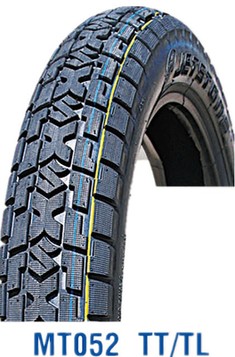 Pneus de motocicleta de borracha maciça de 16 polegadas e tubo interno com classificação de camada 4PR/6PR/8PR