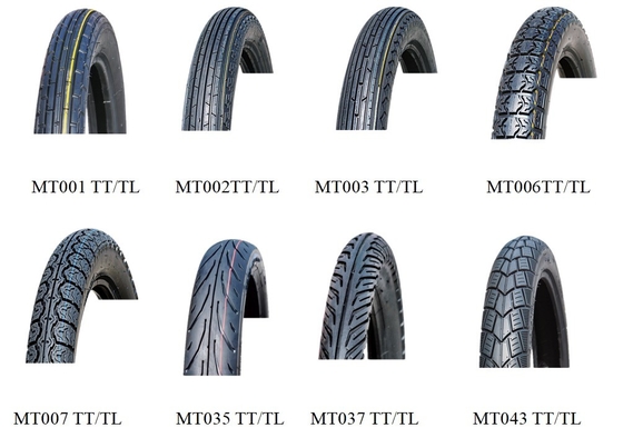 3.00-18/17 Pneus de motocicleta Pneus tamanho 3.00-18/17 Detalhes de embalagem 1pcs/ cinto de cor