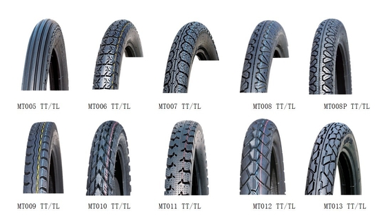 3.00-18/17 Pneus de motocicleta Pneus tamanho 3.00-18/17 Detalhes de embalagem 1pcs/ cinto de cor