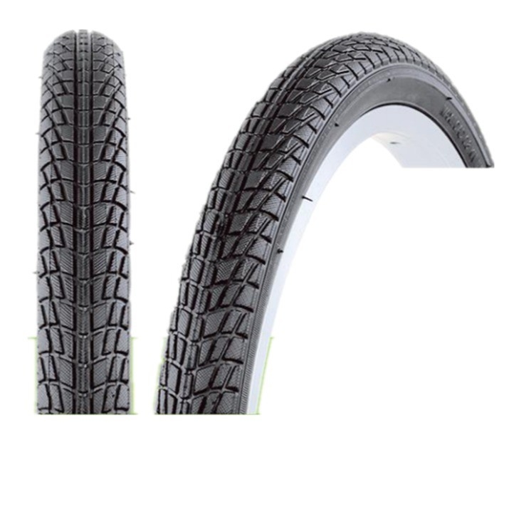 Pneus de bicicleta de borracha natural duráveis 16x2.40/20x2.40/20x2.125/16x2.125 para 12-20 polegadas