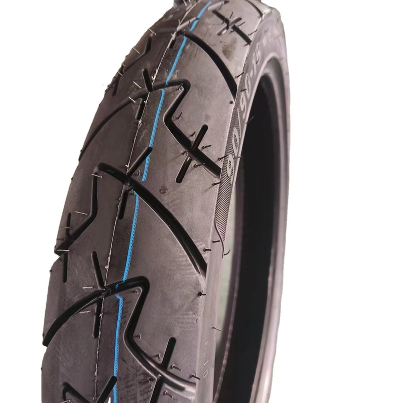 Matéria-Prima Natureza Borracha Aço Nylon 90/90-18 Pneus de motocicleta com e 90 dias