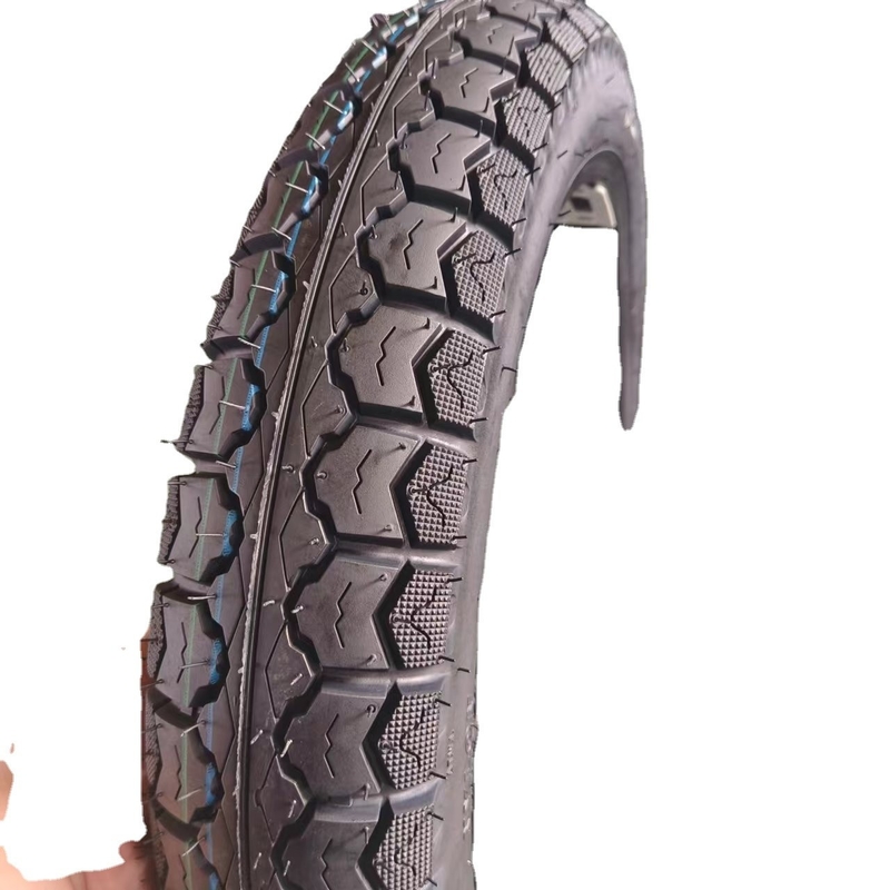 Qingdao Venda pneus de borracha 3,50-16 pneus de motocicleta feitos de borracha natural aço nylon