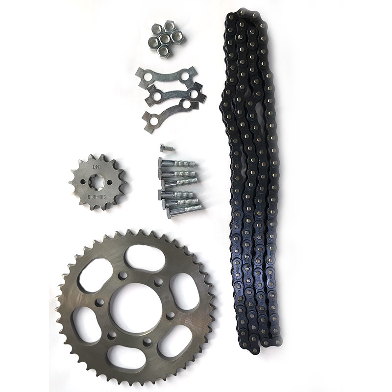 Deep Pattern Design Motorcycle Chain e Sprocket para a Indústria de Motocicletas da Nigéria