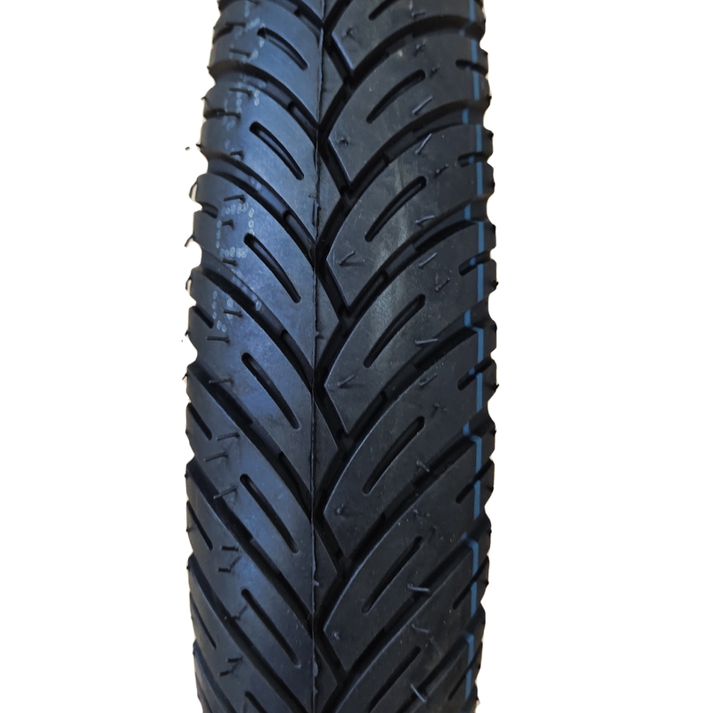 Pneus de motocicleta de nylon de aço natural de borracha 90/90-17 com 35% a 55% de teor de borracha
