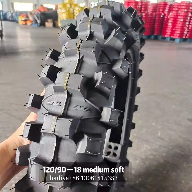 Velocidade de corrida off-road Pneus macios 120/90-18 120/90/18 120/90 R18 com taxa de velocidade de 150 km/h