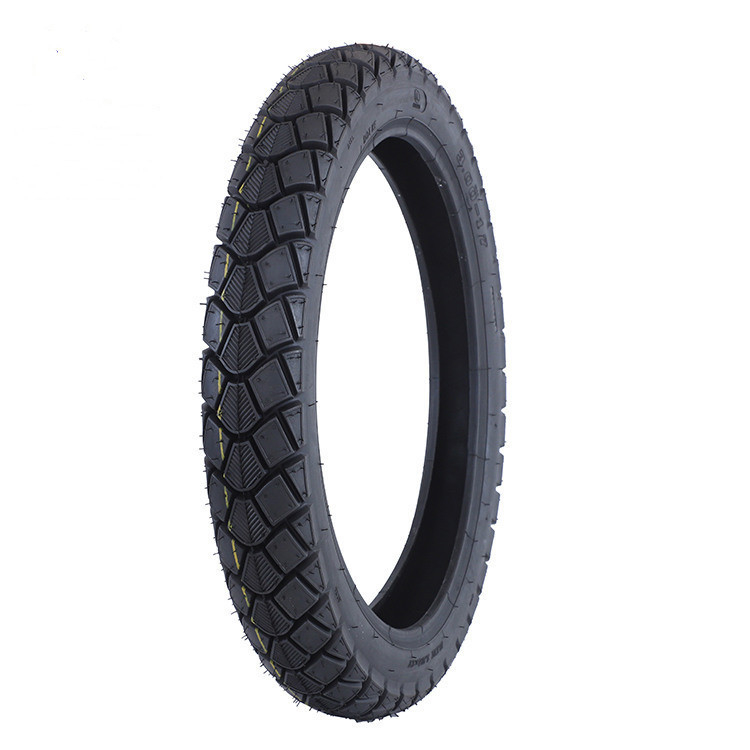 Pneus de motocicleta 17 Ban Motor Tubeless Pneu Moto com 6 PR Ply Rating e Caixa de pneus