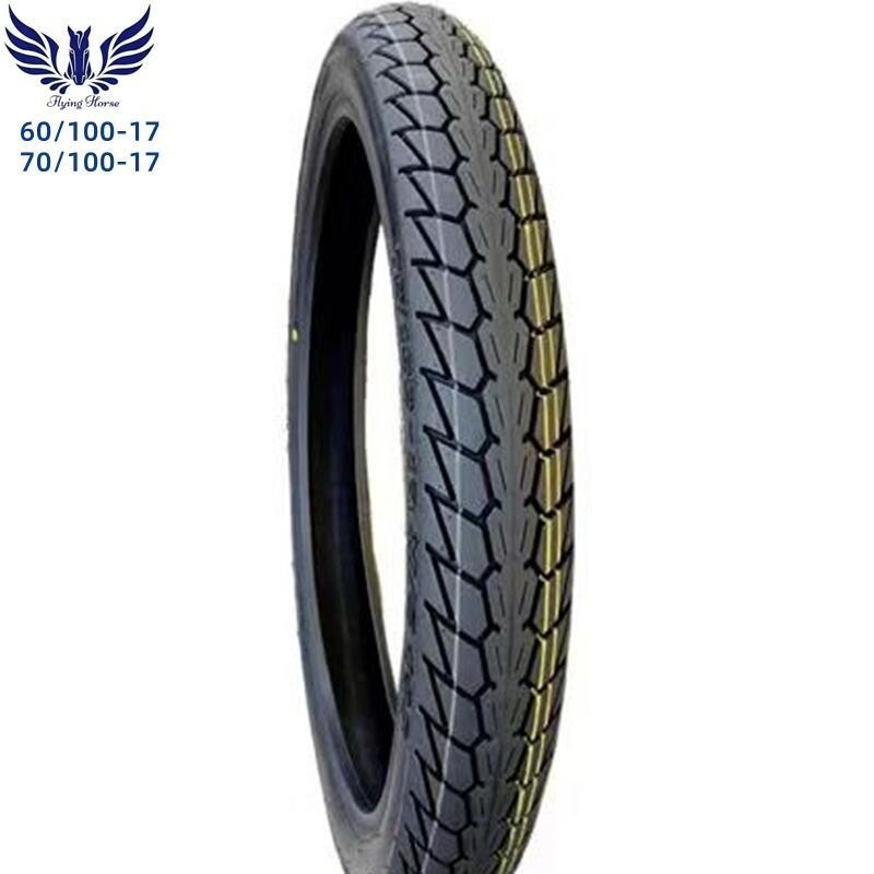 Pneus de moto 17 polegadas 60/100-17 6010017 60.100.17 Capacidade de produção própria 5000 pcs por dia
