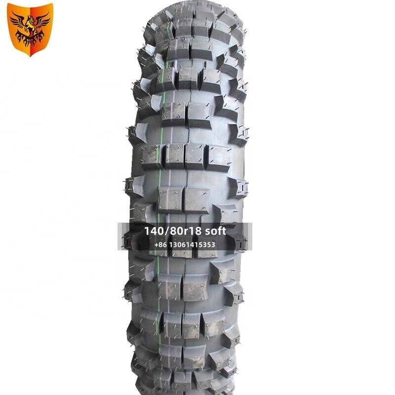 140/80-18 140/80r18 Pneus moles de motocicleta off-road para viagens de ciclistas dos EUA e da Rússia