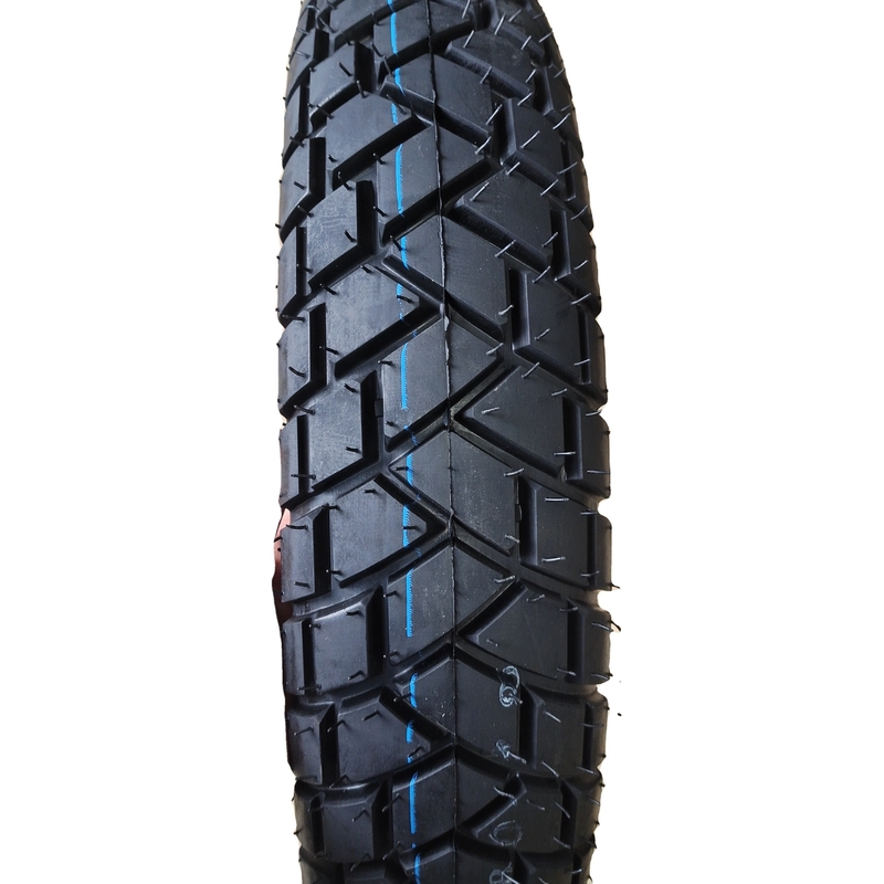 35%-55% Conteúdo de borracha 120/80-18 Rodas de motocicletas Pneus Profundamente concebido para o desempenho