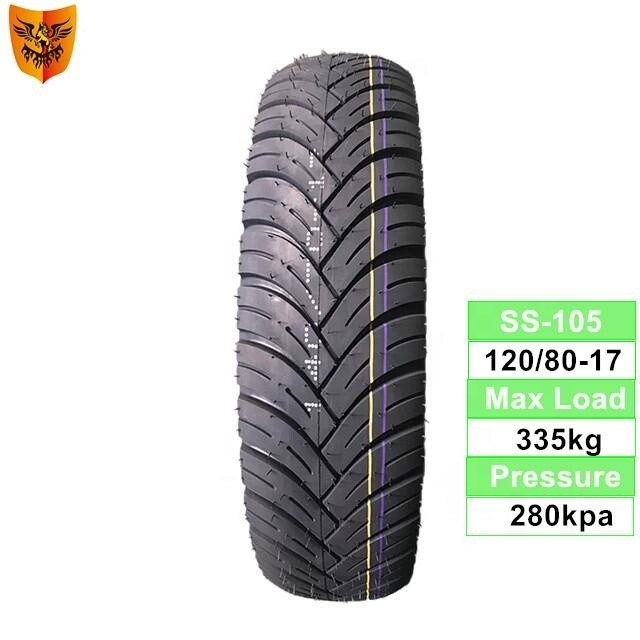 13000PCS Carga QTY/40'HQ 6PR/8PR Pneus de motocicleta Pneus rodoviários 120/80-17 100/90-17 110/80-17 120/70-17 90/90-17