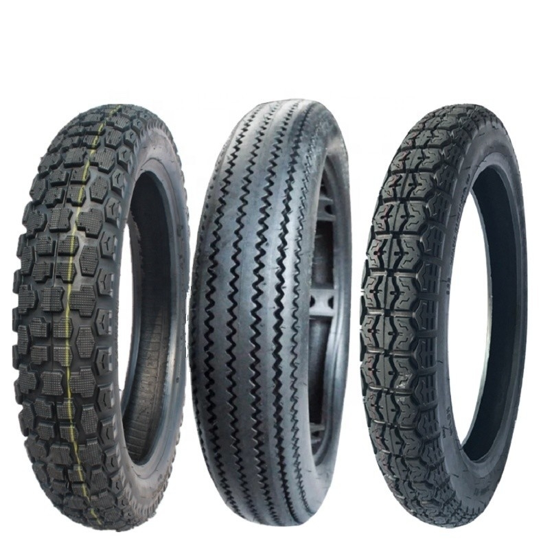 Deep Pattern Design 17 polegadas pneu de motocicleta com e 6 PR Ply Rating