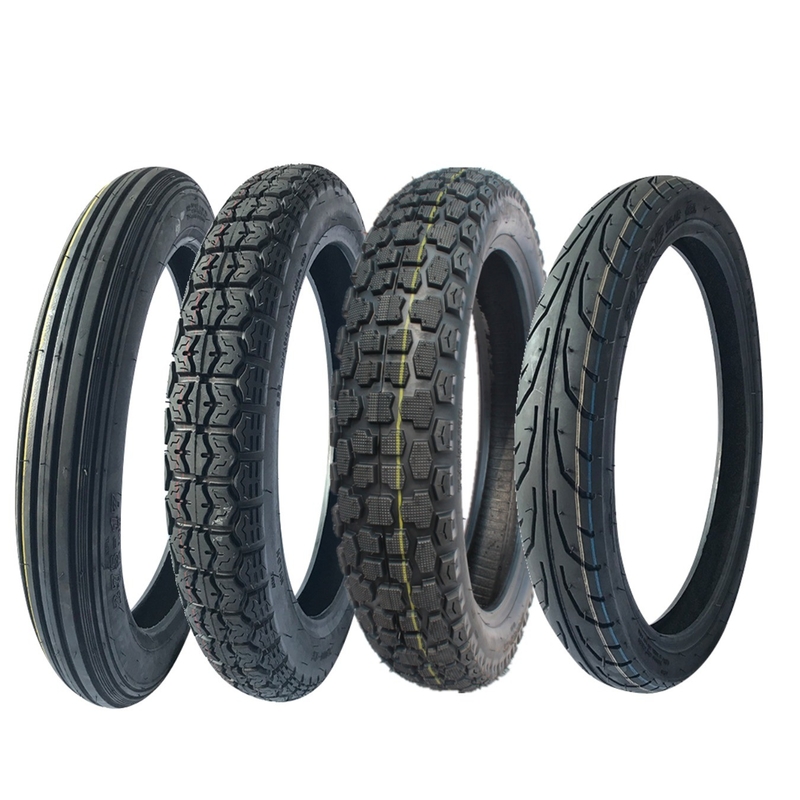 3.00-17 Pneus de moto 35% Teor de borracha Ideal para os requisitos do cliente