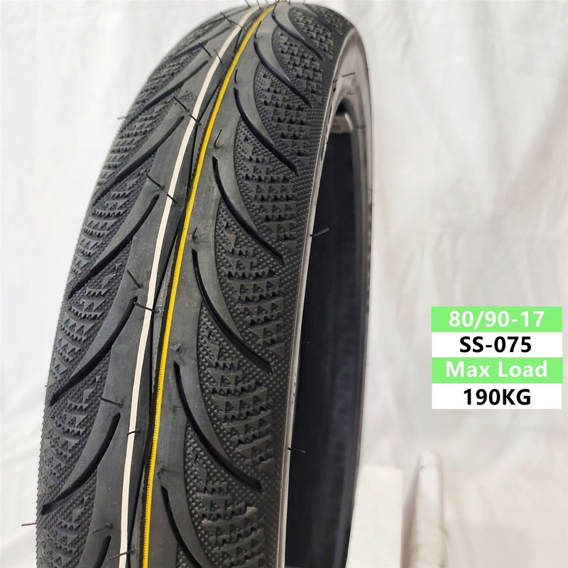 280kpa 6PR/8PR Pneus sem tubos 80x90x17 Pneus de moto 70/90-17 80/90-17 80 90 17