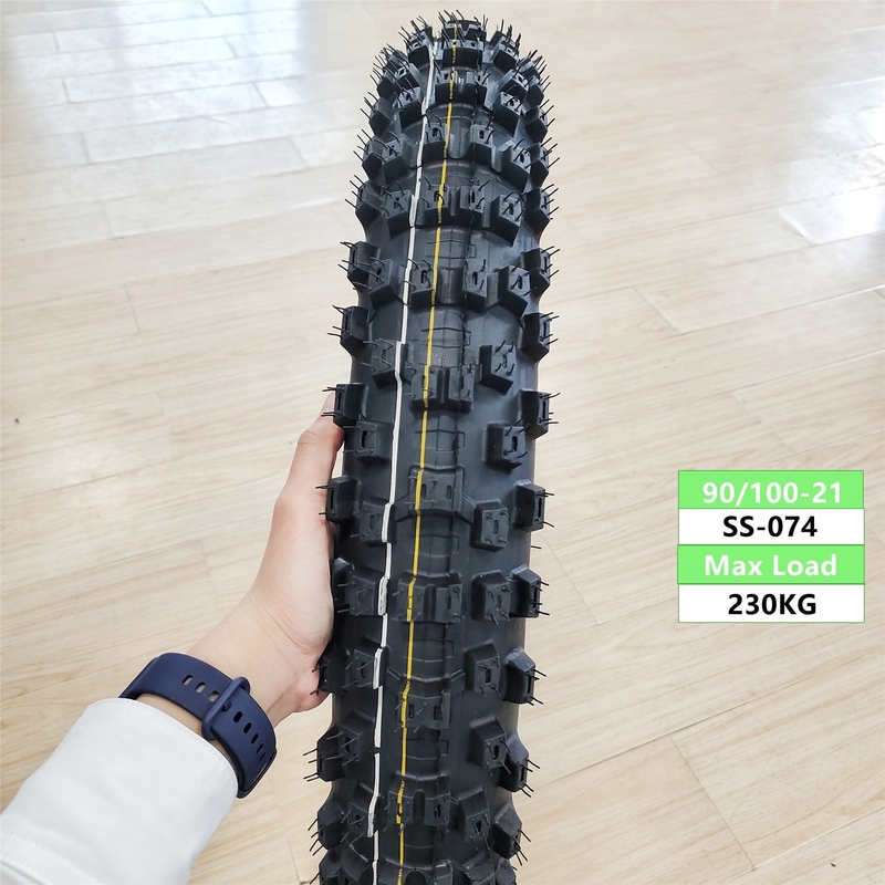 Tubos e velocidades de 150 km/h em estrada Pneus de motocicletas 90 100 21 para o mercado japonês