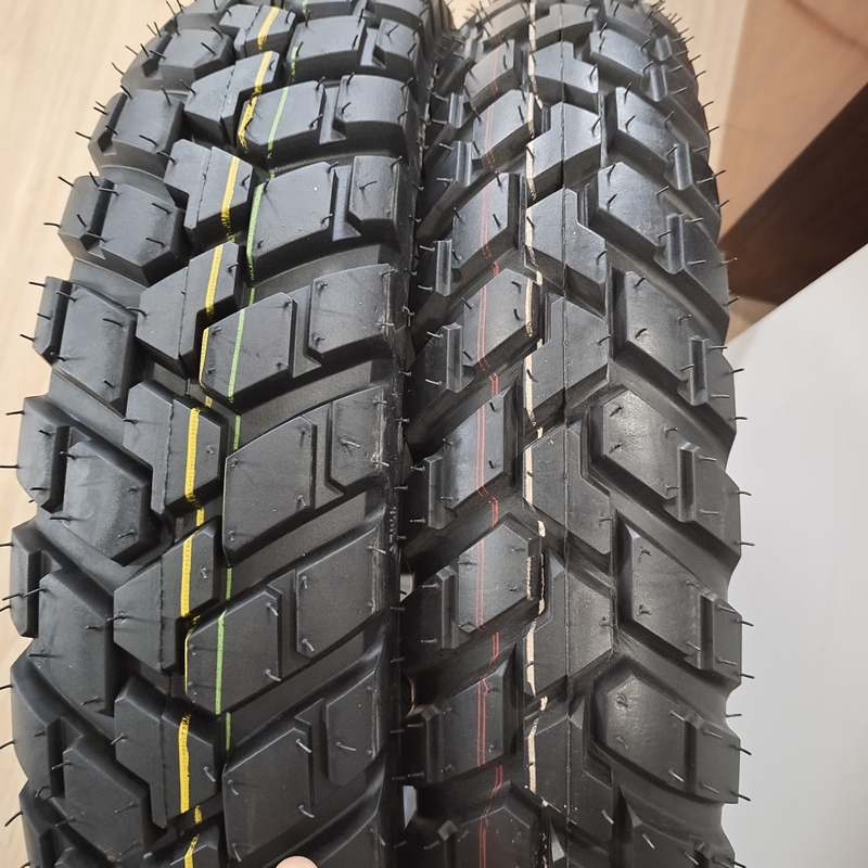 VISASTONE Pneus de motocicleta sem tubos e de tipo de tubo para o mercado africano Duração de vida útil 20000 KM