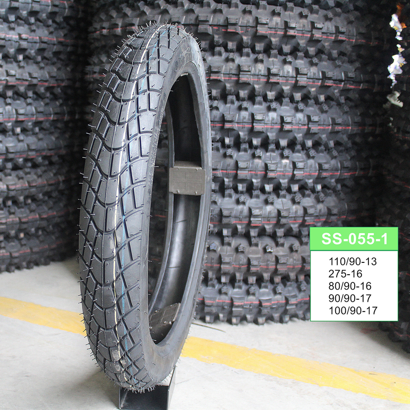 Bom 80/90-16 Taiwan Pneus de motocicleta sem tubo Ply rate 6PR/8PR Carga QTY/40'HQ 13000PCS