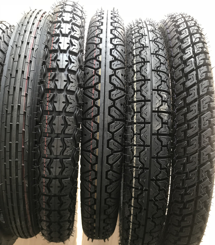 3.00-18/17 Pneus de motocicleta Pneus tamanho 3.00-18/17 Detalhes de embalagem 1pcs/ cinto de cor