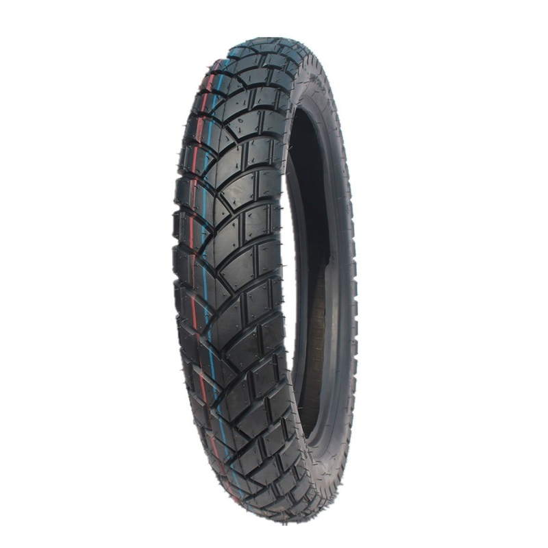 Malásia 120/80-17 Pneus sem tubos para motocicletas 35%-55% Teor de borracha para maior aderência